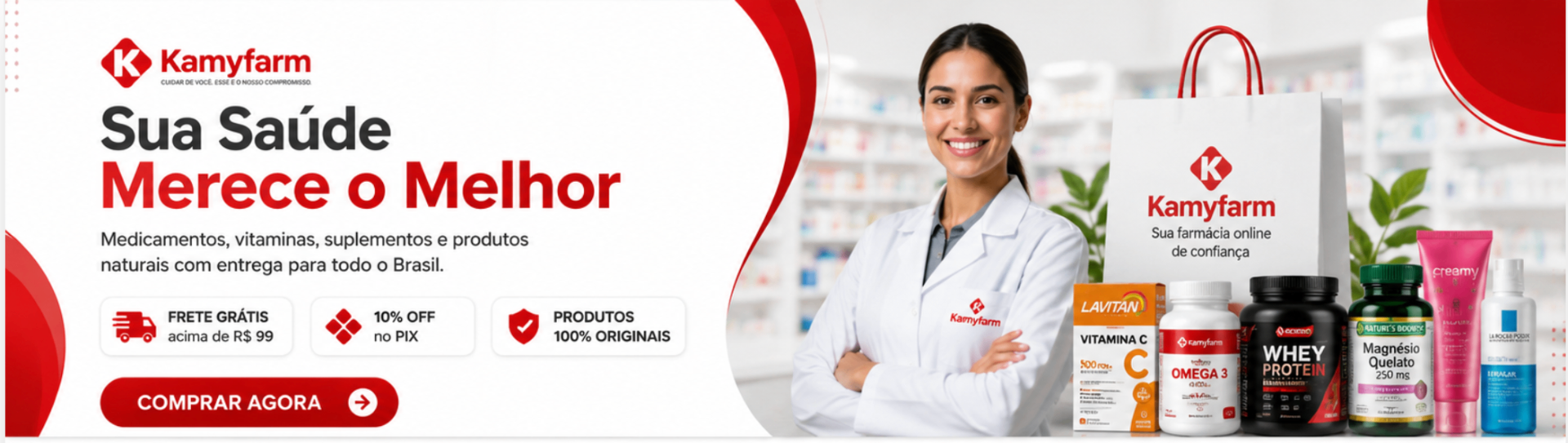 Kamyfarm — Sua saúde merece o melhor
